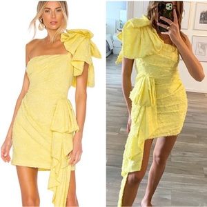 Atoir Guiding Light Dress Yellow Bow Detail